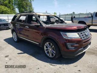 2016 Ford Explorer Limited z VIN 1FM5K8F85GGC82791, wystawiony jako Copart lot #53523305 z przebiegiem Nie podano mil oraz Szkoda całkowita • Salvage title. Historia ofert i sprzedaży dostępna na DreamBid. Obrazek 4.