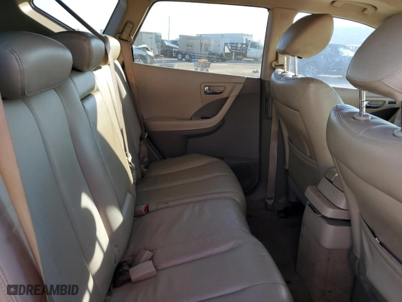 2006 Nissan Murano SL with VIN JN8AZ08T96W429494, listed as a Copart auction lot 73478544 with 0 mi miles and Salvage Title. Bid and sale history available at carsss.com. Image 10.