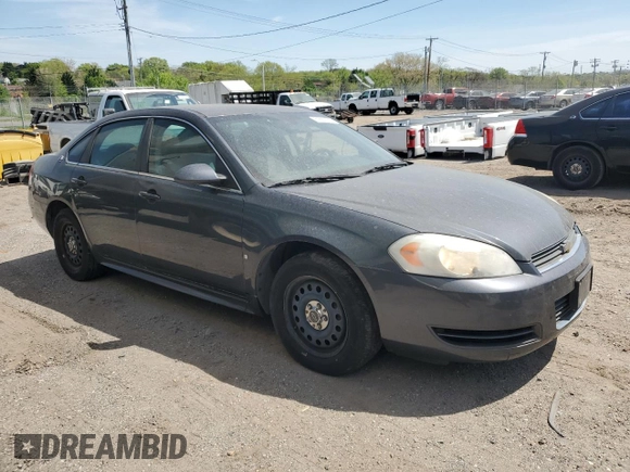 2009 Chevrolet Impala Police Police with VIN 2G1WS57M291297972, listed as a Copart auction lot 51653575 with 54,778 mi miles and Clean Title. Bid and sale history available at carsss.com. Image 4.