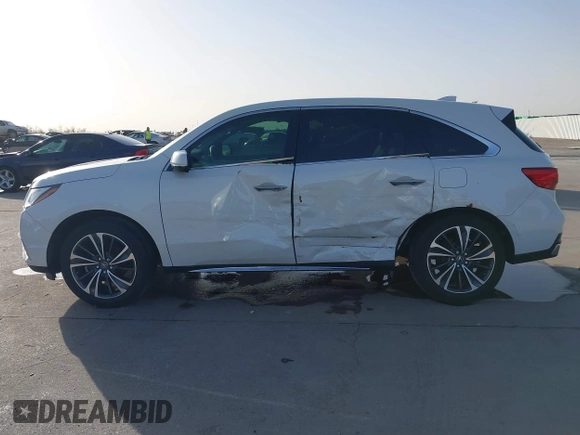 2020 Acura MDX w/Technology Pkg with VIN 5J8YD3H56LL008570, listed as a IAAI auction lot 41828165 with 14,770 mi miles. Bid and sale history available at carsss.com. Image 14.