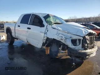 2008 Dodge Ram 3500 SXT with VIN 3D7MX39A68G175859, listed as a Copart auction lot 80986544 with 268,459 mi miles and Salvage Title. Bid and sale history available at carsss.com. Image 4.