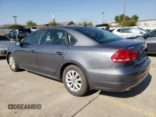2012 Volkswagen Passat S w/Appearance with VIN 1VWAP7A32CC011258, listed as a Copart auction lot 78273454 with 156,014 mi miles and Salvage Title. Bid and sale history available at carsss.com. Image 2.