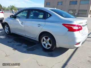 2017 Nissan Sentra SV with VIN 3N1AB7AP8HL640977, listed as a IAAI auction lot 42019961 with 105,861 mi miles. Bid and sale history available at carsss.com. Image 3.