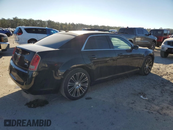 2012 Chrysler 300 S with VIN 2C3CCABG0CH115528, listed as a Copart auction lot 83642614 with 122,807 mi miles and Salvage Title. Bid and sale history available at carsss.com. Image 3.