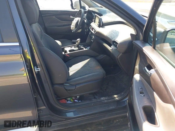 2020 Hyundai Santa Fe SE with VIN 5NMS2CAD1LH229443, listed as a IAAI auction lot 39476214 with 82,140 mi miles. Bid and sale history available at carsss.com. Image 5.
