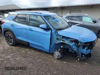 2024 Chevrolet TrailBlazer LT with VIN KL79MPS2XRB055699, listed as a Copart auction lot 43189814 with 796 mi miles and Salvage Title. Bid and sale history available at DreamBid. Image 4.