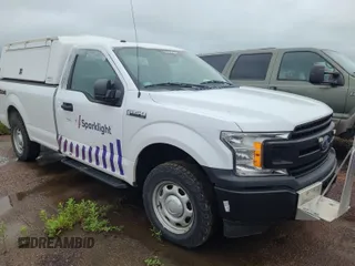 2018 Ford F-150 XL with VIN 1FTNF1EG9JKE87544, listed as a IAAI auction lot 42785435 with Not provided miles and . Bid and sale history available at DreamBid. Image 6.
