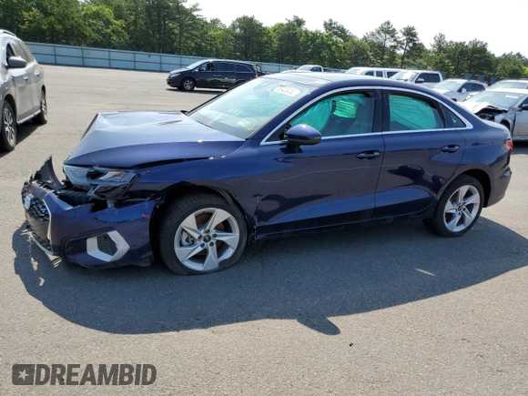2018 Audi A3 Premium with VIN WAUGUDGYXNA084767, listed as a Copart auction lot 63429252 with 47,298 mi miles. Bid and sale history available at carsss.com. Image 2.