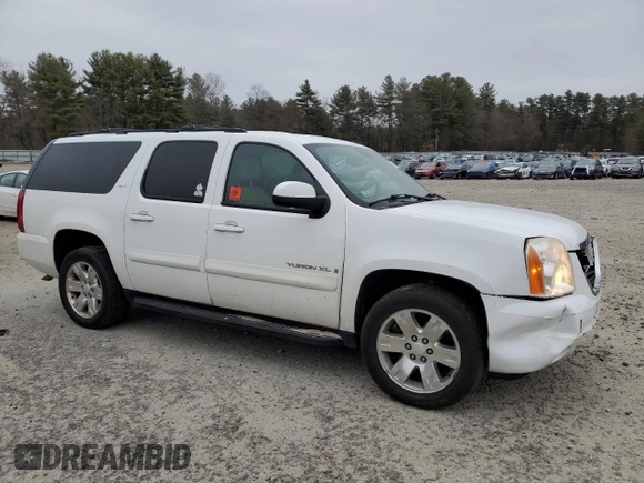 2008 GMC Yukon XL SLT with VIN 1GKFC16048R143186, listed as a Copart auction lot 50104935 with 138,361 mi miles and Clean Title. Bid and sale history available at carsss.com. Image 4.