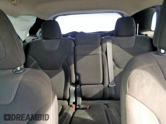 2015 Jeep Cherokee Latitude with VIN 1C4PJLCB4FW539933, listed as a Copart auction lot 49558245 with 142,828 mi miles and Salvage Title. Bid and sale history available at carsss.com. Image 10.