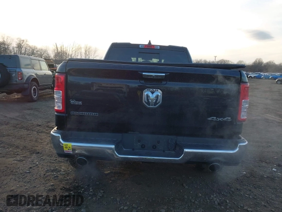 2020 Ram 1500 Big Horn with VIN 1C6SRFBT8LN341914, listed as a IAAI auction lot 41454570 with 34,360 mi miles. Bid and sale history available at carsss.com. Image 16.