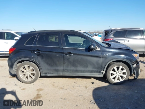 2015 Mitsubishi Outlander Sport 2.4 GT with VIN 4A4AP4AW6FE029095, listed as a IAAI auction lot 41659098 with 102,542 mi miles. Bid and sale history available at carsss.com. Image 13.
