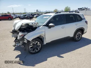 2025 Subaru Forester Premium with VIN JF2SLDBC7SH450586, listed as a Copart auction lot 60759805 with Not provided miles and Salvage title. Bid and sale history available at DreamBid. Image 1.