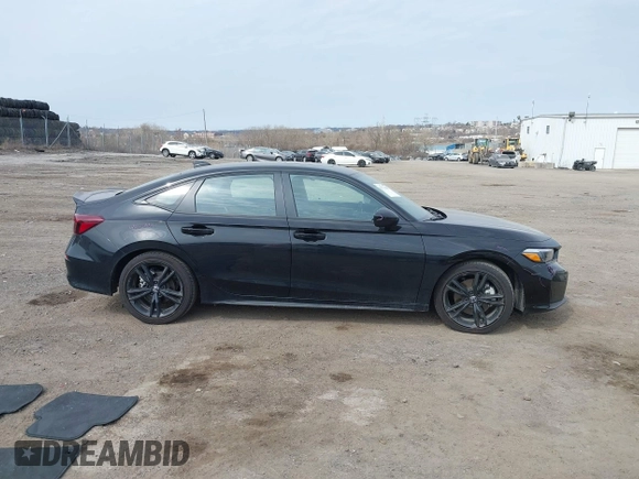 2025 Honda Civic Si with VIN 2HGFE1E57SH472251, listed as a IAAI auction lot 41776803 with 5,608 mi miles and . Bid and sale history available at DreamBid. Image 13.