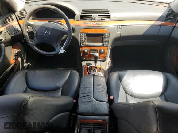 2006 Mercedes-Benz S 350 with VIN WDBNF67J96A476996, listed as a Copart auction lot 52596595 with Not Provided miles and Salvage Title. Bid and sale history available at DreamBid. Image 8.