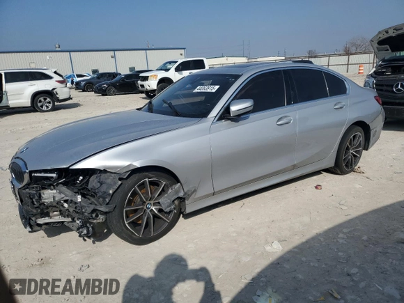 2020 BMW 3 Series 330i xDrive with VIN WBA5R7C05LFH71703, listed as a Copart auction lot 44063915 with Not Provided miles and Salvage Title. Bid and sale history available at DreamBid. Image 1.