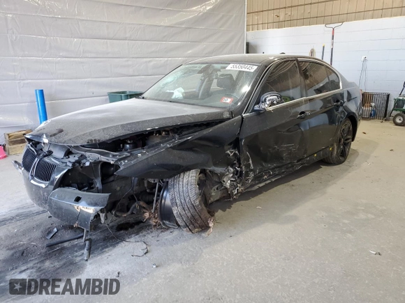 2008 BMW 3 Series 335xi with VIN WBAVD53568A010629, listed as a Copart auction lot 55350445 with 199,290 mi miles and Salvage title. Bid and sale history available at DreamBid. Image 1.