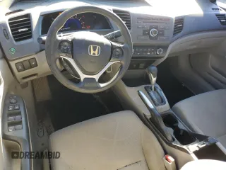 2012 Honda Civic EX with VIN 2HGFB2F87CH546602, listed as a Copart auction lot 81075254 with 164,588 mi miles and Salvage Title. Bid and sale history available at DreamBid. Image 8.