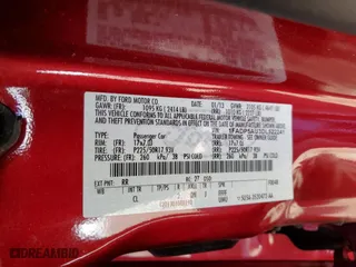 2013 Ford C-Max Hybrid SE with VIN 1FADP5AU3DL522241, listed as a Copart auction lot 53783245 with 150,664 mi miles and Salvage Title. Bid and sale history available at carsss.com. Image 12.
