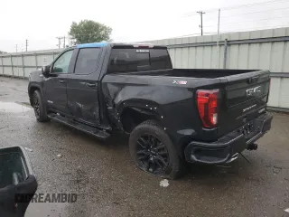 2023 GMC Sierra 1500 Elevation z VIN 3GTUUCE83PG284123, wystawiony jako Copart lot #70041334 z przebiegiem 5 601 mil mil oraz Szkoda całkowita • Salvage title. Historia ofert i sprzedaży dostępna na DreamBid. Obrazek 2.