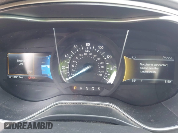 2016 Ford Fusion SE with VIN 3FA6P0H78GR366439, listed as a IAAI auction lot 42446426 with 81,195 mi miles and . Bid and sale history available at DreamBid. Image 7.