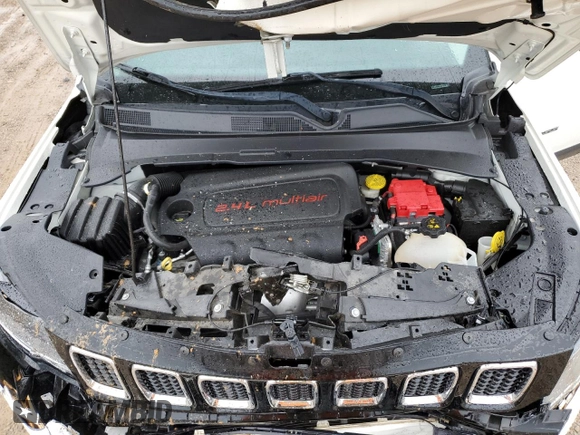 2020 Jeep Compass Latitude with VIN 3C4NJCBBXLT158971, listed as a Copart auction lot 56140245 with 38,212 mi miles and Salvage title. Bid and sale history available at DreamBid. Image 12.