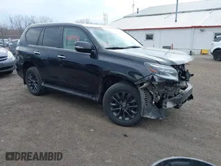2021 Lexus GX with VIN JTJAM7BX2M5301192, listed as a IAAI auction lot 41699361 with 115,677 mi miles. Bid and sale history available at carsss.com. Image 1.