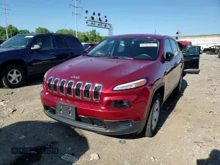 2017 Jeep Cherokee Sport with VIN 1C4PJMAS2HD217704, listed as a Copart auction lot 62503524 with 60,194 mi miles and Salvage Title. Bid and sale history available at carsss.com. Image 11.