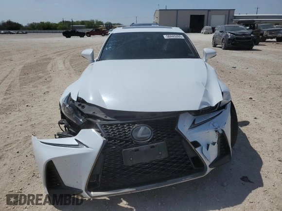 2017 Lexus IS 350 with VIN JTHBE1D23H5030120, listed as a Copart auction lot 50445265 with 167,466 mi miles and Salvage title. Bid and sale history available at DreamBid. Image 5.