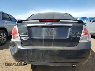 2008 Ford Fusion SEL with VIN 3FAHP08138R235103, listed as a Copart auction lot 48920245 with 0 mi miles and Clean Title. Bid and sale history available at carsss.com. Image 6.