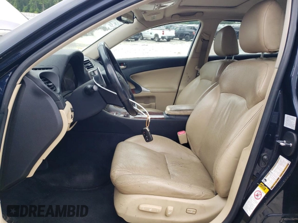 2008 Lexus IS 250 with VIN JTHCK262382023816, listed as a Copart auction lot 64616625 with 175,918 mi miles and Clean title. Bid and sale history available at DreamBid. Image 7.