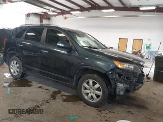 2011 Kia Sorento LX with VIN 5XYKT4A12BG127151, listed as a IAAI auction lot 41891186 with 103,690 mi miles. Bid and sale history available at carsss.com. Image 1.