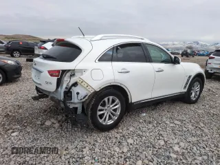 2014 Infiniti QX70 с VIN JN8CS1MW8EM410724, выставлен на аукционе Copart как лот 49899825 с пробегом 57 950 миль миль и Списание • Salvage title. История ставок и продаж доступна на DreamBid. Изображение 3.