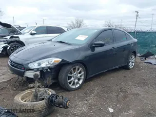 2014 Dodge Dart SXT with VIN 1C3CDFBB9ED868067, listed as a IAAI auction lot 41721146 with 172,168 mi miles. Bid and sale history available at carsss.com. Image 2.