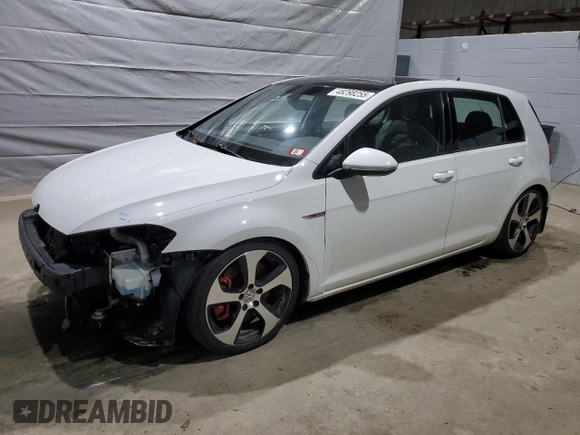 2017 Volkswagen GTI S z VIN 3VW447AU5HM026972, wystawiony jako Copart lot #48298255 z przebiegiem 165 223 mil mil oraz Szkoda całkowita • Salvage title. Historia ofert i sprzedaży dostępna na DreamBid. Obrazek 1.