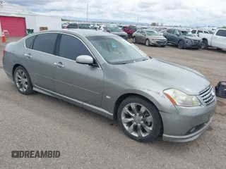 2006 Infiniti M with VIN JNKAY01E86M111872, listed as a IAAI auction lot 42056863 with 175,750 mi miles. Bid and sale history available at carsss.com. Image 1.