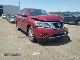 2014 Nissan Pathfinder S with VIN 5N1AR2MM9EC723513, listed as a Copart auction lot 61876695 with 77,712 mi miles and Salvage title. Bid and sale history available at DreamBid. Image 14.