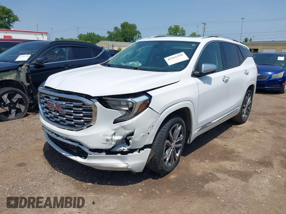 2019 GMC Terrain Denali with VIN 3GKALXEX7KL101072, listed as a IAAI auction lot 42361416 with 91,097 mi miles and . Bid and sale history available at DreamBid. Image 6.