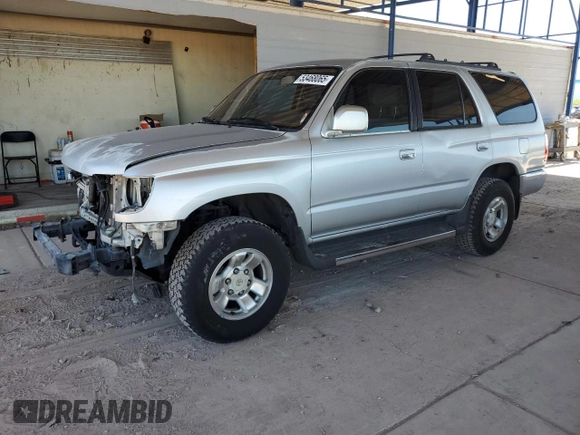 2002 Toyota 4Runner SR5 z VIN JT3GN86R520247946, wystawiony jako Copart lot #53468065 z przebiegiem 216 120 mil mil oraz Szkoda całkowita • Salvage title. Historia ofert i sprzedaży dostępna na DreamBid. Obrazek 1.
