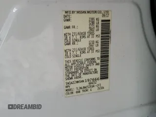 2017 Nissan Murano S z VIN 5N1AZ2MH5HN197666, wystawiony jako Copart lot #55964865 z przebiegiem 99 312 mil mil oraz Szkoda całkowita • Salvage title. Historia ofert i sprzedaży dostępna na DreamBid. Obrazek 13.