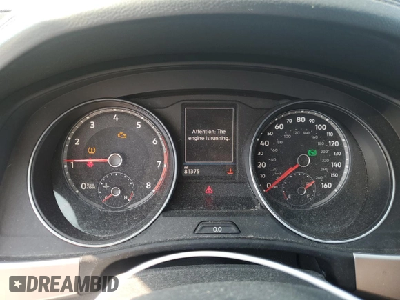 2018 Volkswagen Atlas SE with VIN 1V2LR2CA3JC588588, listed as a Copart auction lot 65305095 with 81,375 mi miles and Clean title. Bid and sale history available at DreamBid. Image 9.