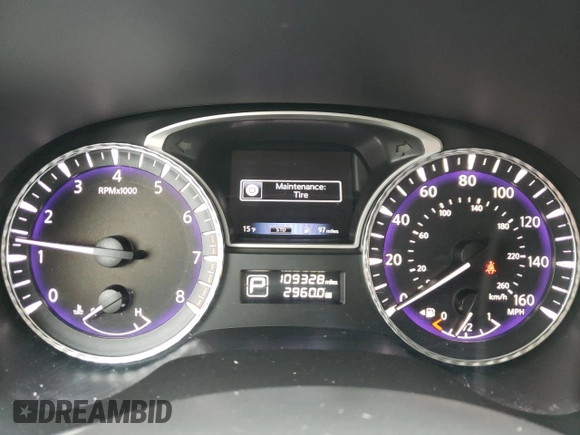 2016 Infiniti QX60 with VIN 5N1AL0MM3GC503924, listed as a Copart auction lot 44985065 with 109,328 mi miles and Salvage Title. Bid and sale history available at DreamBid. Image 9.