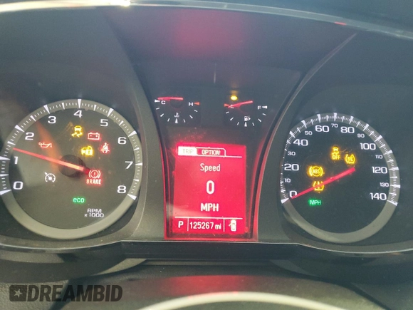 2013 GMC Terrain SLE with VIN 2GKALMEK1D6318840, listed as a Copart auction lot 54196715 with 125,267 mi miles and Clean Title. Bid and sale history available at carsss.com. Image 9.