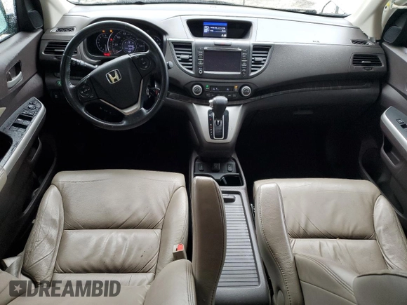 2012 Honda CR-V EX-L with VIN 5J6RM3H74CL030145, listed as a Copart auction lot 49293665 with 165,408 mi miles and Salvage Title. Bid and sale history available at carsss.com. Image 8.