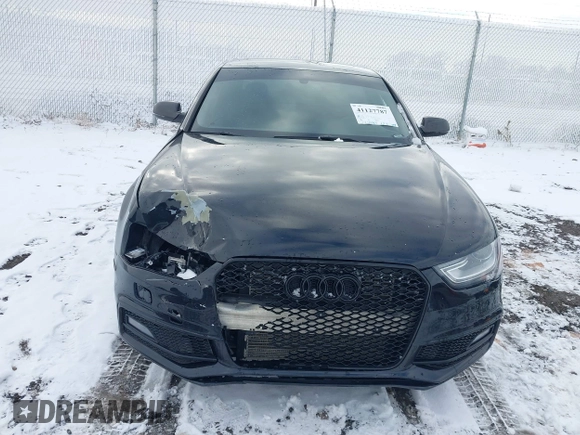 2014 Audi S4 Premium Plus with VIN WAUDGAFL2EA145267, listed as a IAAI auction lot 41127787 with 124,844 mi miles. Bid and sale history available at carsss.com. Image 6.