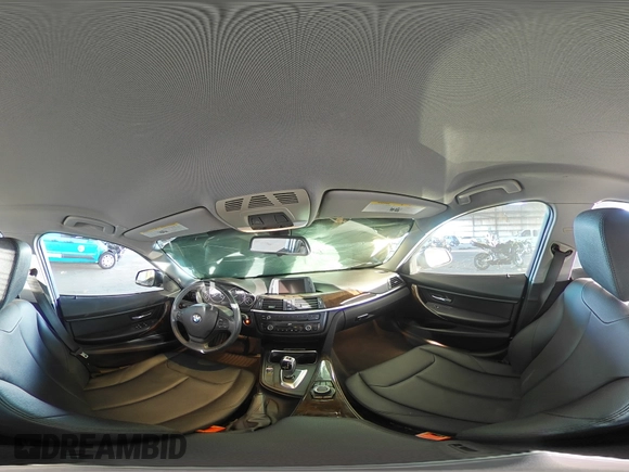 2015 BMW 3 Series 320i with VIN WBA3B1C56FK138849, listed as a Copart auction lot 83576804 with 54,115 mi miles and Salvage Title. Bid and sale history available at carsss.com. Image 12.