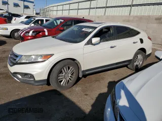 2013 Honda Crosstour EX with VIN 5J6TF3H30DL000431, listed as a Copart auction lot 74600494 with 0 mi miles and Salvage Title. Bid and sale history available at carsss.com. Image 1.