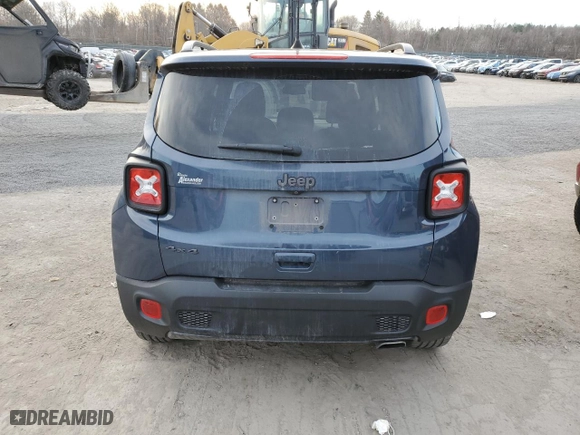2021 Jeep Renegade Latitude with VIN ZACNJDBBXMPM91733, listed as a Copart auction lot 50774025 with 7,647 mi miles and Salvage Title. Bid and sale history available at carsss.com. Image 6.
