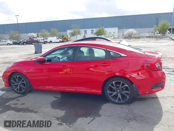 2019 Honda Civic Sport with VIN 2HGFC2F8XKH518773, listed as a IAAI auction lot 41934846 with 140,684 mi miles and . Bid and sale history available at DreamBid. Image 14.