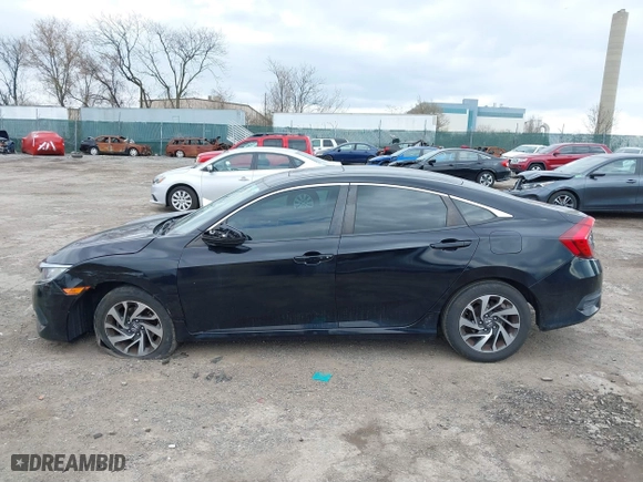 2016 Honda Civic Sedan EX with VIN 19XFC2F79GE086301, listed as a IAAI auction lot 41891014 with 145,471 mi miles. Bid and sale history available at carsss.com. Image 14.